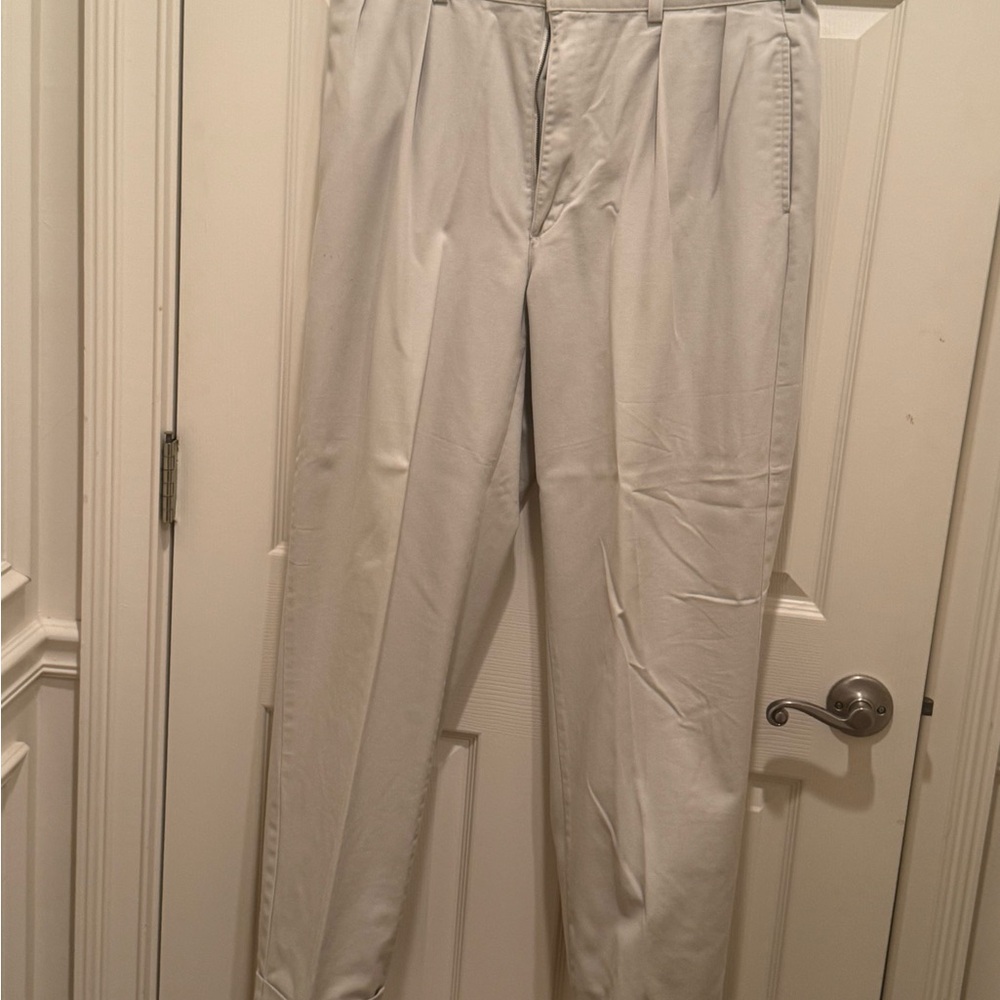 Polo by Ralph Lauren Men's Elegant Cream Pants